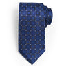 ROYAL BLUE LATTICE NECKTIE