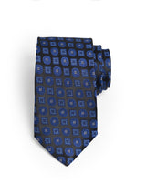 ROYAL BLUE MEDALLION NECKTIE