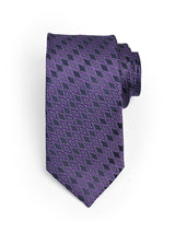 ROYAL PURPLE JACQUARD NECKTIE