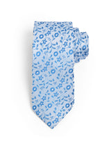 SKY BLUE BOTANICAL NECKTIE