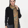 womens multicolor woven design stole