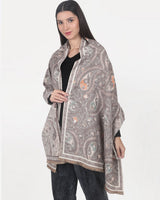 womens multicolor woven design stole