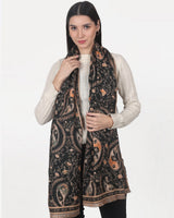 womens multicolor woven design stole