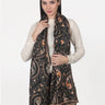 womens multicolor woven design stole