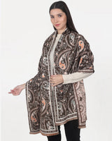 womens multicolor woven design stole