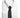 Black Floral Print Neck Tie With Pocket Square