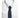 Blue Floral Print Neck Tie With Pocket Square