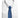 Blue Printed Neck Tie With Pocket Square