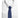 Blue Geometric Print Neck Tie With Pocket Square
